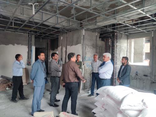 بازدید از پروژه های طرح نهضت ملی مسکن شهرستان جیرفت