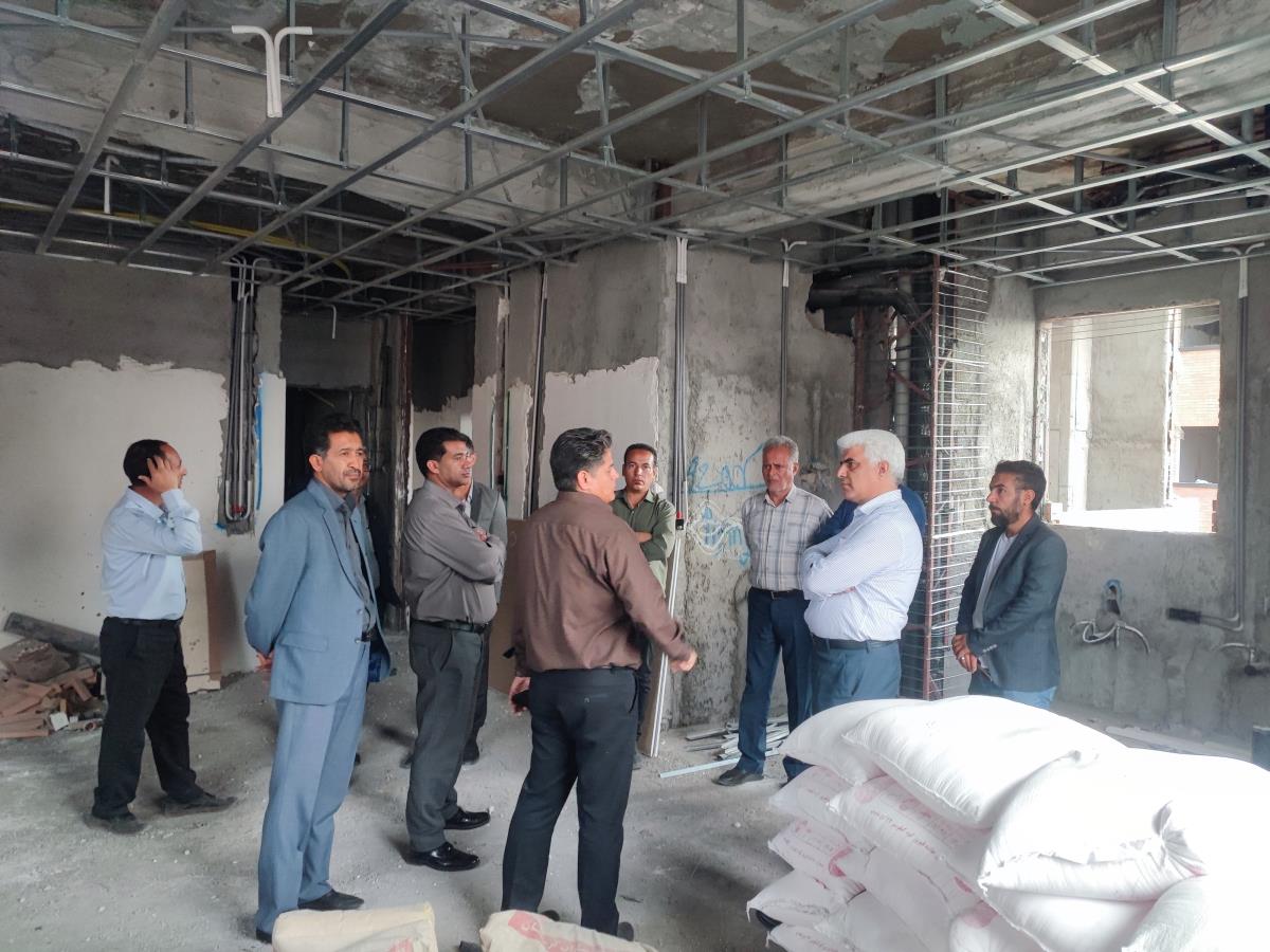 بازدید از پروژه های طرح نهضت ملی مسکن شهرستان جیرفت